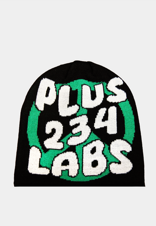 234Labs Font Logo Beanie Black