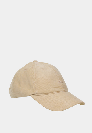 Wood Wood Low profile corduroy cap - Warm beige